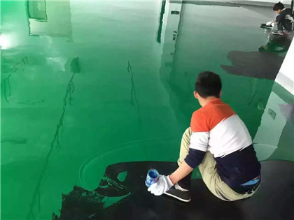 灞桥下面给你一份环氧地坪漆施工的完整流程